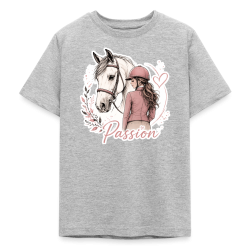 T-shirt Ado 9-14 Ans Cheval Passion (4 Coloris)