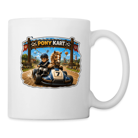 Mug Pony Kart Bleu