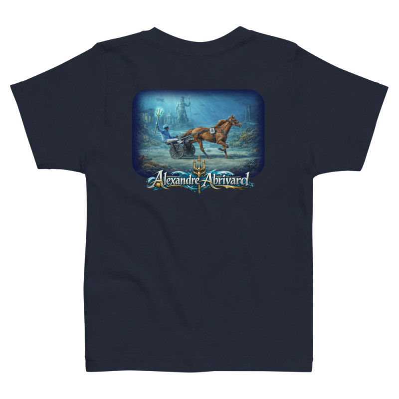 T-shirt enfant Poséidon Alexandre Abrivard By H-R-F Design