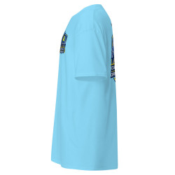 T-shirt Floqué H/F Ecurie R&R Cepparulo bleu clair