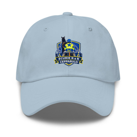 Casquette Floquée Ecurie Cepparulo Bleu Clair