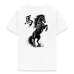 T-shirt Ado 9-14 Ans Japan Horse (4 Coloris)