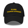 Casquette Brodée Ecurie Thomas Levesque Noir