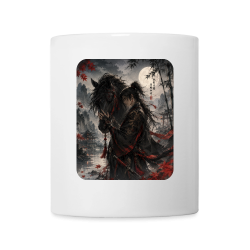 Mug Asian Horse Noir