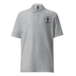Polo piqué Brodé H/F Mathis Champenois Gris