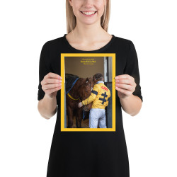 Poster 21X30 A4 Mat prix de France 2026 Thomas & Iroise Photos Hippique Racing France