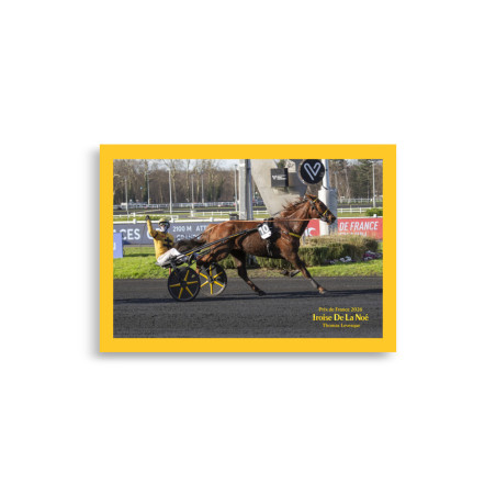 Poster 21X30 A4 Mat prix de France 2026 Victoire Hippique Racing France