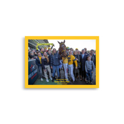 Poster 21X30 A4 Mat prix de France 2026 Groupe Photos Hippique Racing France