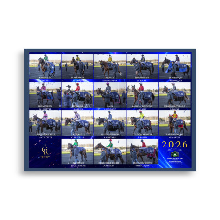 Poster 50X70 Mat Parade Cornulier 2026 Photos Hippique Racing France
