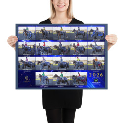 Poster 50X70 Mat Parade Cornulier 2026 Photos Hippique Racing France