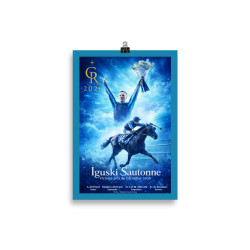 Poster 21X30 A4 Mat Affiche Victoire prix Cornulier 2026 Photos Hippique Racing France