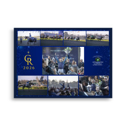 Poster 50X70 Mat Multi Victoire prix Cornulier 2026 Photos Hippique Racing France