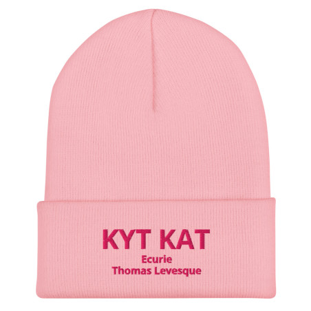 Bonnet Brodé Kyt Kat (Rose)