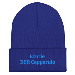 Bonnet Brodé Ecurie Cepparulo (Bleu)