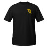 T-shirt Brodé Unisexe Logo Thomas Levesque (Noir)