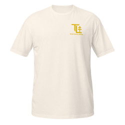 T-shirt Brodé Unisexe Logo Thomas Levesque (Beige)