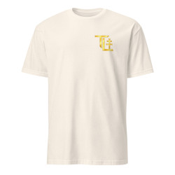 T-shirt Flocage Unisexe Logo Thomas Levesque (Beige)