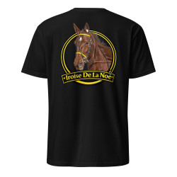 T-shirt Flocage Unisexe Iroise De La Noé (Noir)