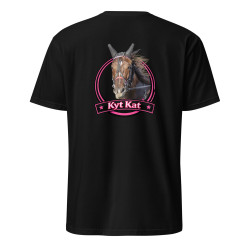 T-shirt Flocage Unisexe Kyt Kat (Noir)