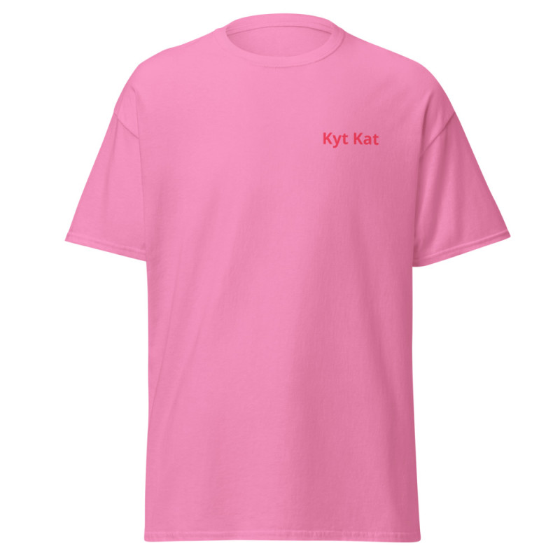 T-shirt Flocage Unisexe Kyt Kat (Rose)