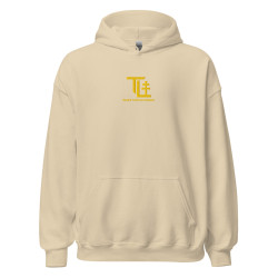Sweat à capuche Logo Thomas Levesque (Beige)