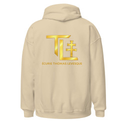 Sweat à capuche Flocage Logo Thomas Levesque (Beige)