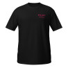 T-shirt Brodé Unisexe Kyt Kat (Noir)