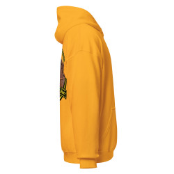 Sweat à capuche Flocage Iroise De La Noé (Jaune)