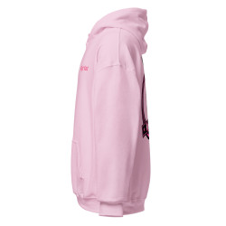 Sweat à capuche Flocage Kyt Kat (Rose)