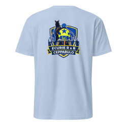 T-shirt Flocage Unisexe Logo Cepparulo (Bleu Ciel)