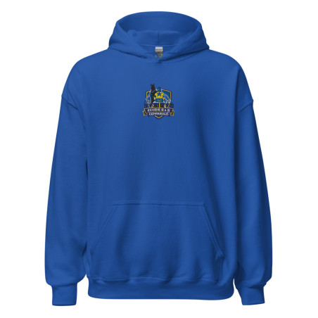 Sweat à capuche Brodé Logo Cepparulo (Bleu)