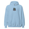 Sweat à capuche Brodé Logo Cepparulo (Bleu Ciel)