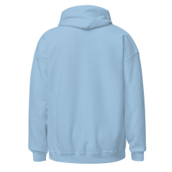Sweat à capuche Brodé Logo Cepparulo (Bleu Ciel)