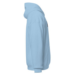 Sweat à capuche Brodé Logo Cepparulo (Bleu Ciel)