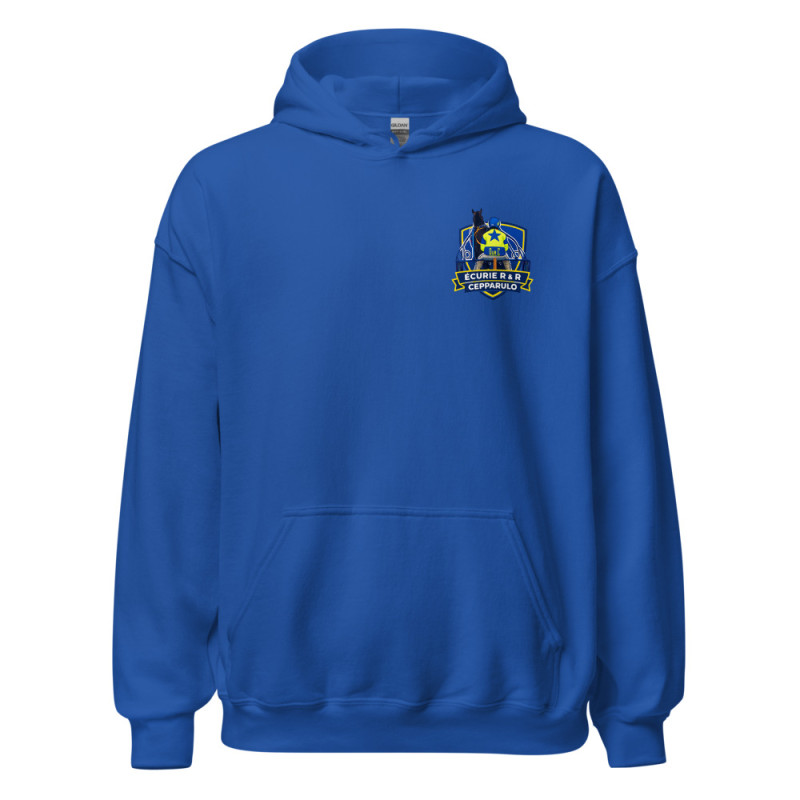 Sweat à capuche Flocage Logo Cepparulo (Bleu)