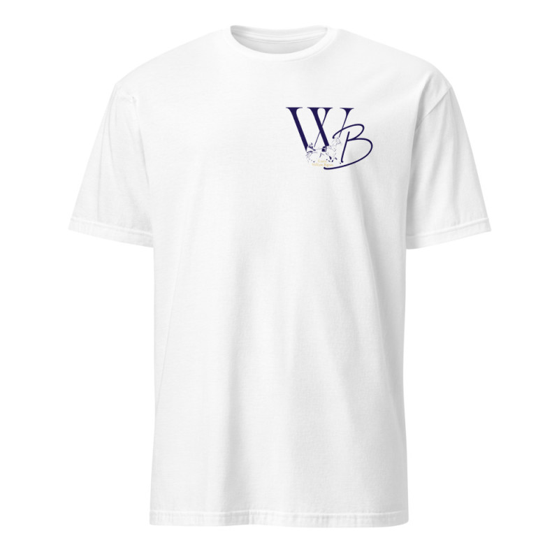 T-shirt Flocage Unisexe Logo William Bigeon (Blanc)