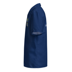 Chemise à boutons unisexe Logo R&R Cepparulo (Foncé)