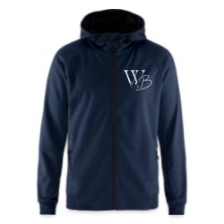 Veste à capuche Logo William Bigeon Bleu