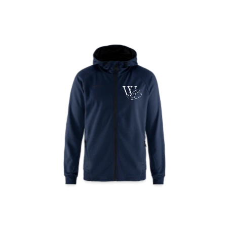 Veste à capuche Logo William Bigeon Bleu