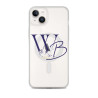 Coque transparente pour iPhone® avec MagSafe® Logo William Bigeon