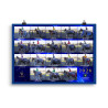 Poster 50X70 Défilé Cornulier 2026 - photos course hippodrome paris v…