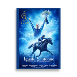 Poster 50X70 Affiche Victoire Prix du Cornulier 2026 - photos course…