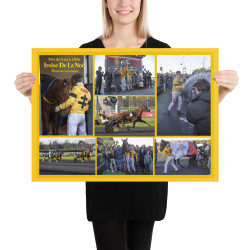 Poster 50X70 La course Prix de France 2026 - photos course hippodrome…