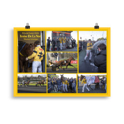 Poster 50X70 La course Prix de France 2026 - photos course hippodrome…