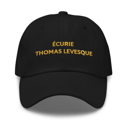 Casquette Écurie Thomas Levesque - photos course hippodrome paris v...