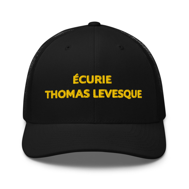 Casquette Trucker Écurie Thomas Levesque - photos course hippodrome...