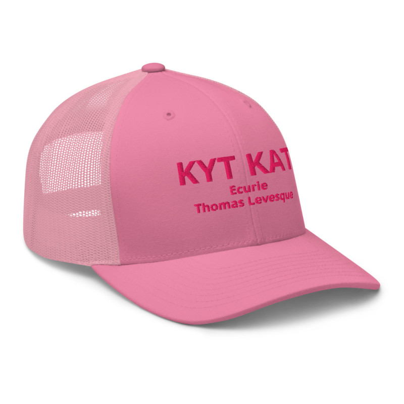 Casquette Trucker Kyt Kat Brodée - photos course hippodrome paris v...
