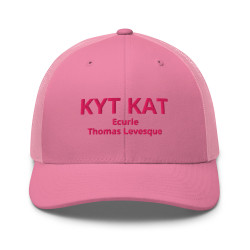 Casquette Trucker Kyt Kat Brodée - photos course hippodrome paris v...