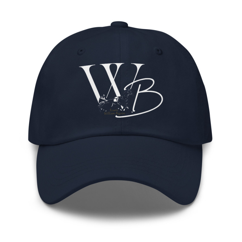 Casquette Écurie William Bigeon Bleue - photos course hippodrome pa...
