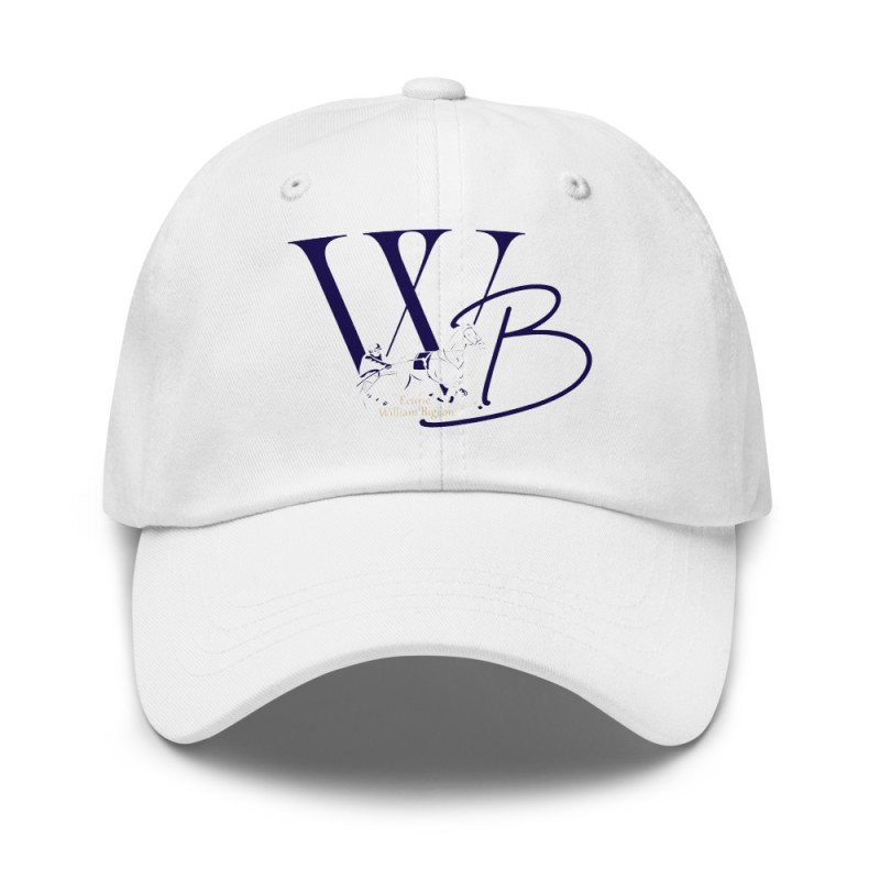 Casquette Écurie William Bigeon Blanche - photos course hippodrome...